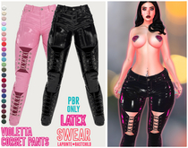 Latex Pants Violetta LATEX FATPACK
