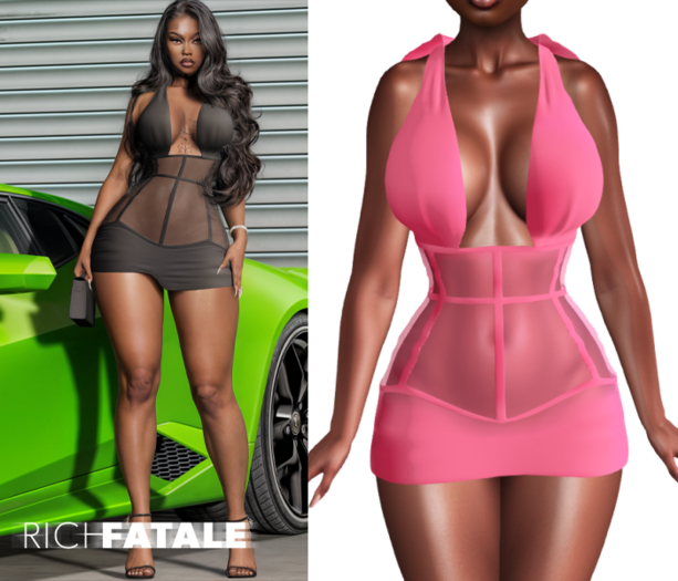 $RICH FATALE - CANTON BODYCON - BARB