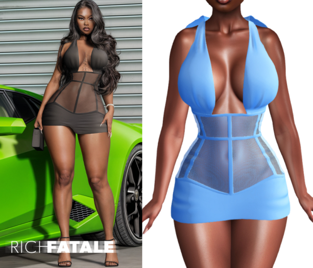 $RICH FATALE - CANTON BODYCON - ENYA
