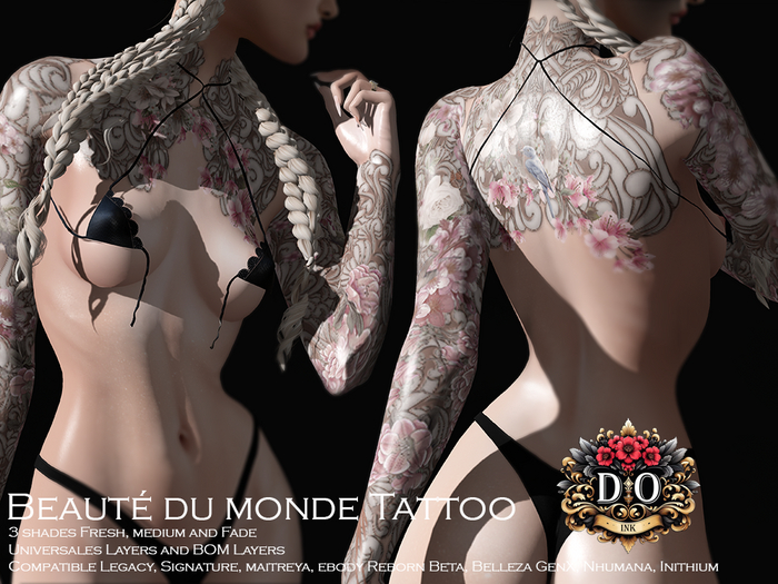 DO INK TATTOO BEAUTE DU MONDE GIFT