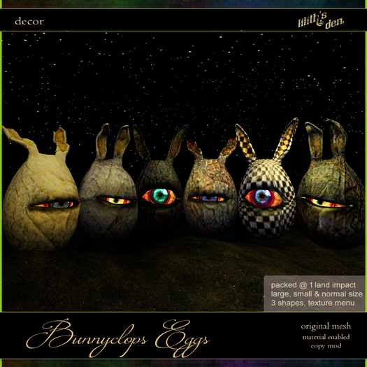 Lilith's Den - Bunnyclops Eggs