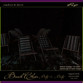 Lilith's Den - Betty & Batty Beach Chair
