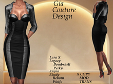 Celia Cocktail Dress N Bolero Silver