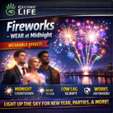 Fireworks – WEAR at Midnight (Second Life)