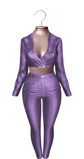 *SC* Sophia sequined suit C21