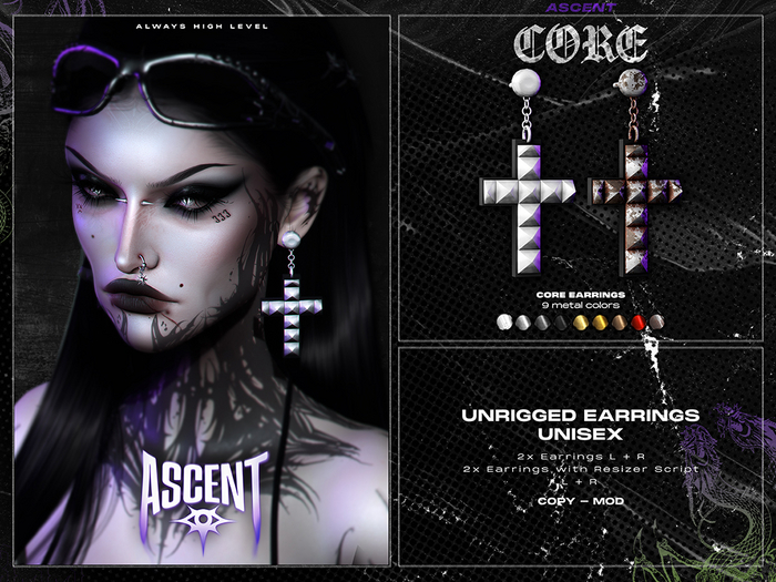 ASCENT - Core Earrings