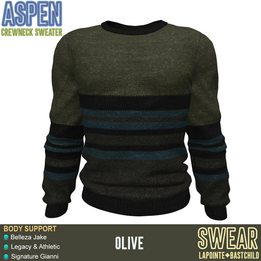 Sweater - Aspen - OLIVE