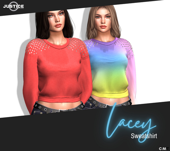 [JUSTICE] LACEY SWEATSHIRT - FATPACK V2