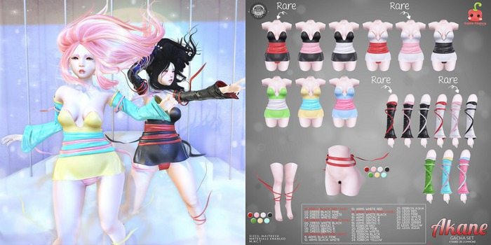 01[Cubic Cherry] {Akane} dress black RED (BOX) RARE