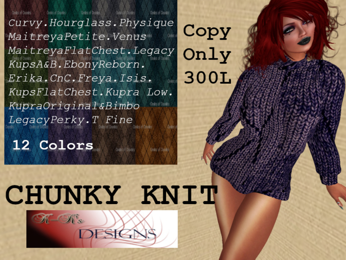 KKs Chunky Knit Female