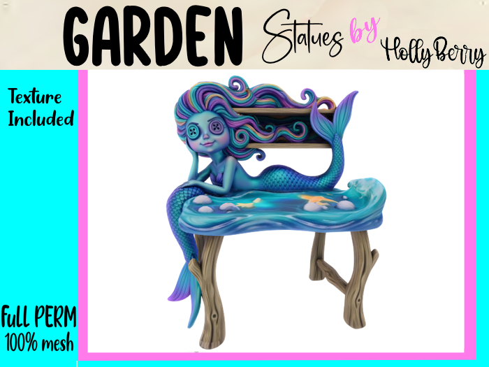 HB: Child's Mermaid Desk FuLL PERM