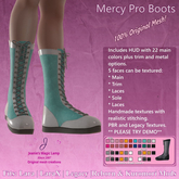 Mercy Pro Boots All Colors