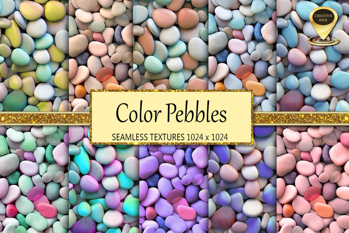 Color Pebbles Textures