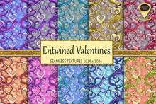 Entwined Valentines Textures