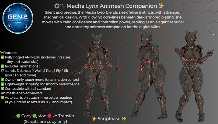 Mecha Lynx Animesh Box Add me