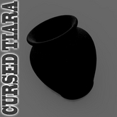 Black Garden Pot Pottery
