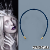 Navy Pearl Headband