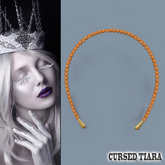 Orange Pearl Headband