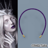 Purple Pearl Headband