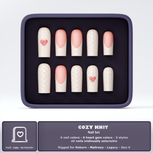 Malow :: Cozy Knit - Nail Set
