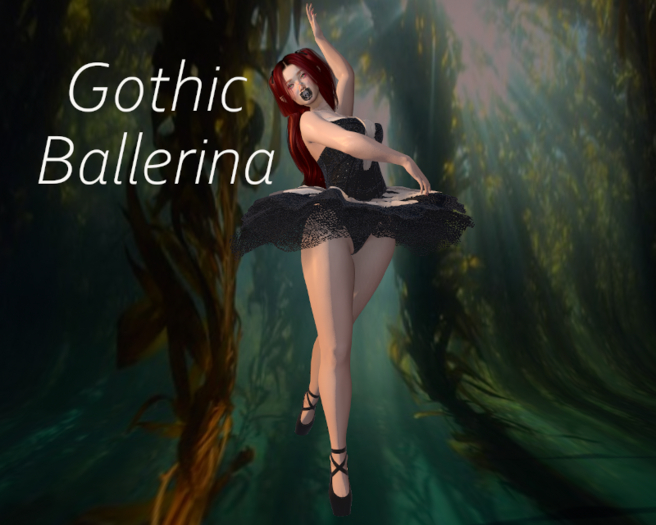 Gothic Ballerina Pose