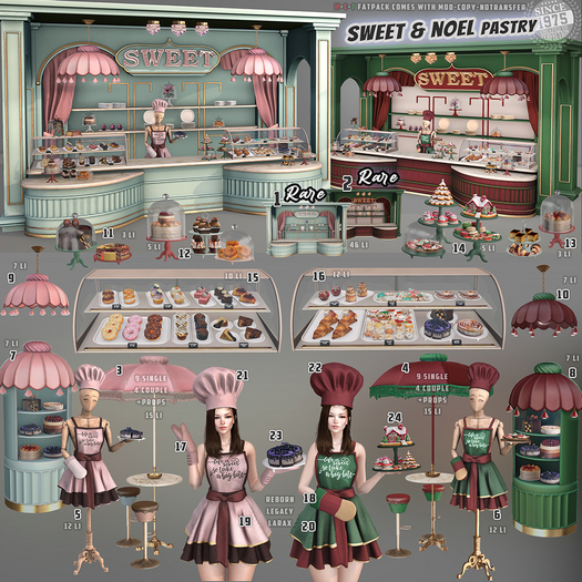 [Since1975] Sweet & Noel Pastry Set - FATPACK
