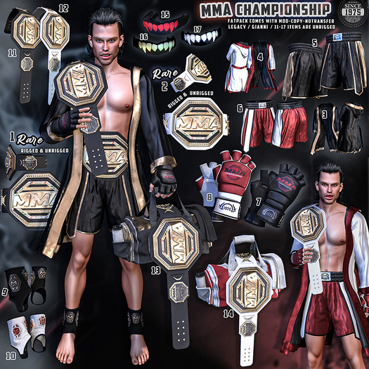 [Since1975] MMA Championship - FATPACK