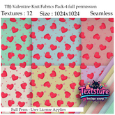 TBJ-Valentine Knit Fabrics Pack-4 full permission