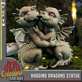 Hugging Dragons CM box, the first dragon kiss.......