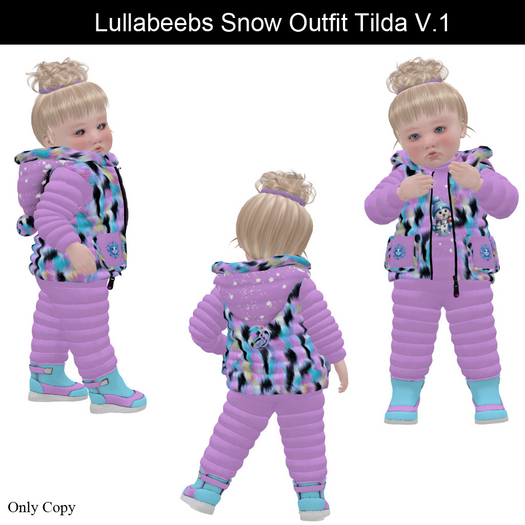 Lullabeebs Snow Outfit Tilda V.1