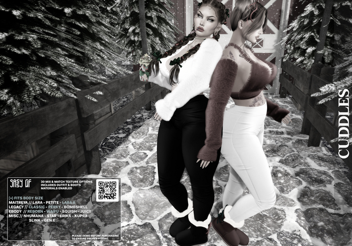 :SAF: DEMO CUDDLES  (Delivery HUD)