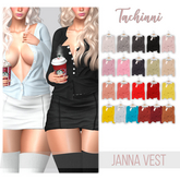 Tachinni - Janna Vest - FAT PACK - Maitreya + Petite / Belleza Freya / Slink Hourglass / Legacy + Perky