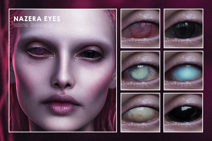 ZORA BEAUTY - NAZERA EYES - EVOX/MESH/BOM - FULL PACK