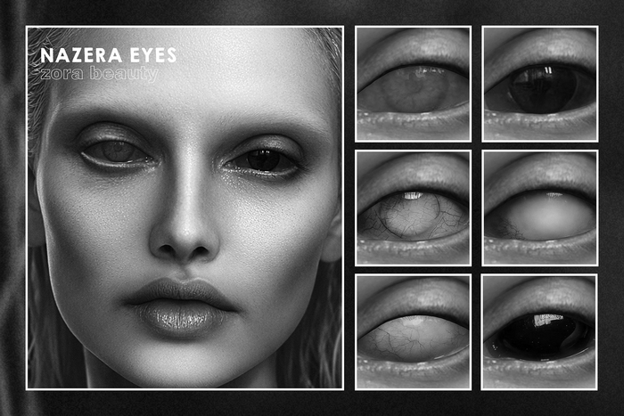 ZORA BEAUTY - NAZERA EYES - EVOX/MESH/BOM - DEMO