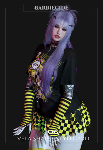Barbiecide OGShape&Stylecard For Vela