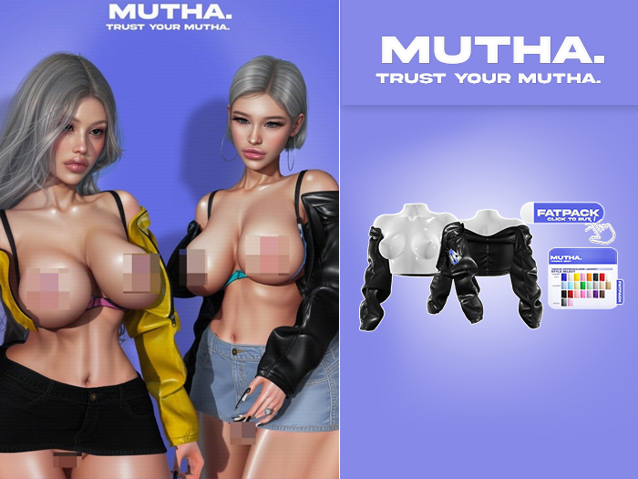 MUTHA. Venus Offshoulder Jacket - Fatpack [UNPACK]