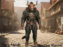 ZM PBR Minotaur Warrior Character FULL PERM MESH