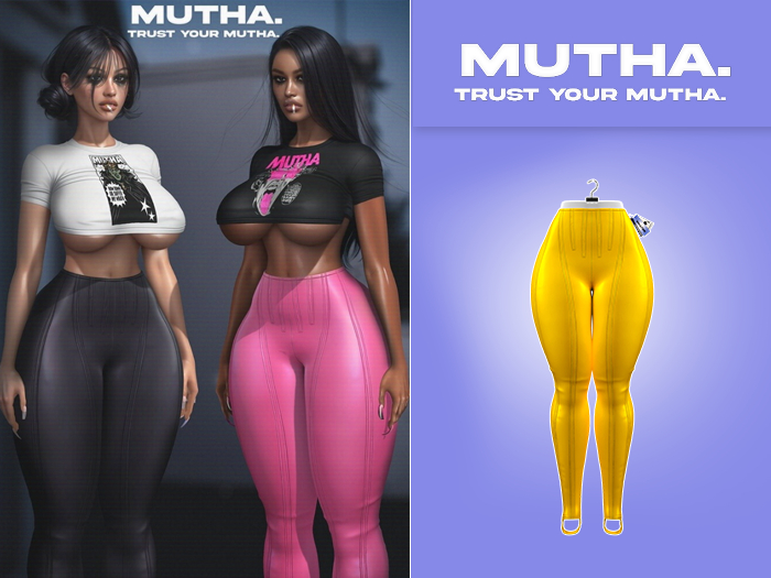MUTHA. Kendra Stirrup Pants - Yolk [UNPACK]