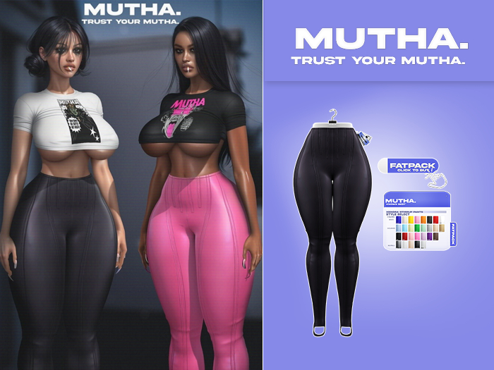 MUTHA. Kendra Stirrup Pants - Fatpack [UNPACK]