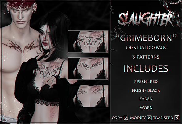 Slaughter - Grimeborn Chest Pack #1