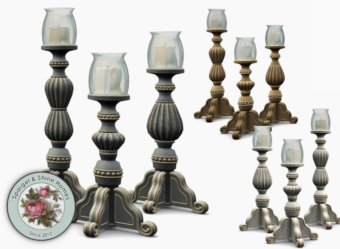 Rustica Floor Candle Set