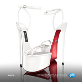 [Gos] Lustra Platform Sandals - White