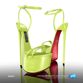 [Gos] Lustra Platform Sandals - Grape