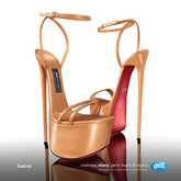 [Gos] Lustra Platform Sandals - Bran
