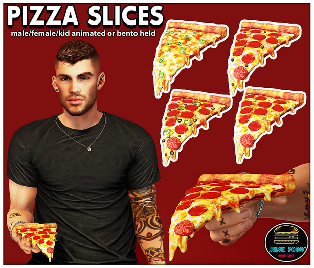 Junk Food - Pizza Slice PINEAPPLE 