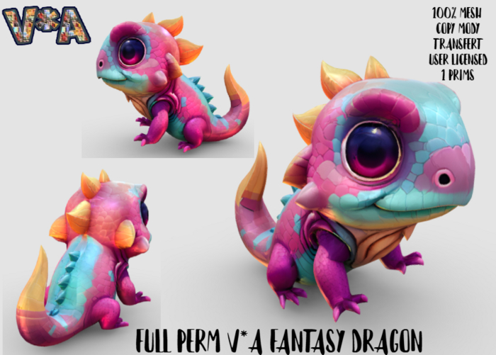 FULL PERM V*A FANTASY DRAGON