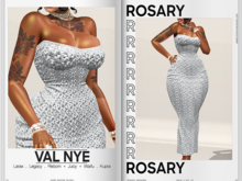Rosary. Val . NYE Silver
