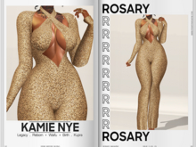 Rosary. Kamie . NYE Gold