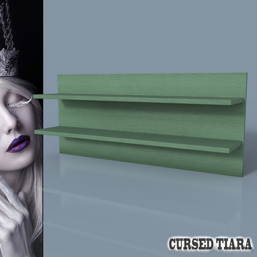 Green Wall Shelf