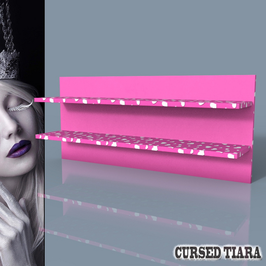Pink Valentines Wall Shelf